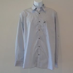 Kenneth Cole Size Large MICRO MANAGE New Shirt